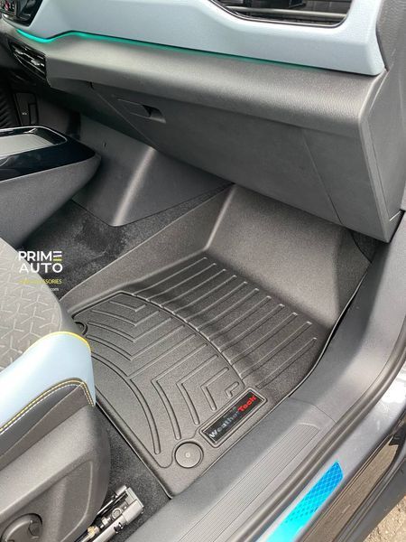 Dywaniki gumowe 3D Liners prz&oacute;d Volkswagen ID4 2023 - 2024 czarny WeatherTech 4416371