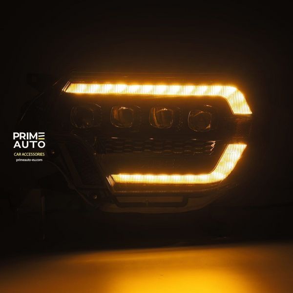 Lampy przednie Toyota Tacoma 2012-2015 LED NOVA seria czarny AlphaRex 880753