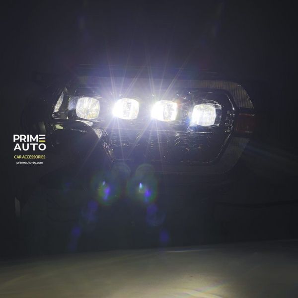Lampy przednie Toyota Tacoma 2012-2015 LED NOVA seria czarny AlphaRex 880753