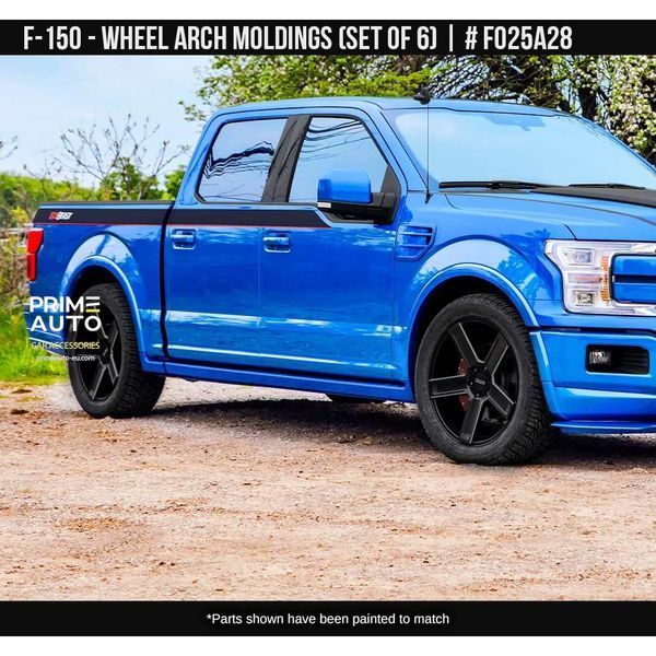 Moluri Ford F-150 2018-2020 negru AIR DESIGN FO25A28