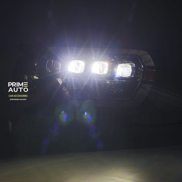 Lampy przednie Toyota Tacoma 2012-2015 LED NOVA seria czarny AlphaRex 880753