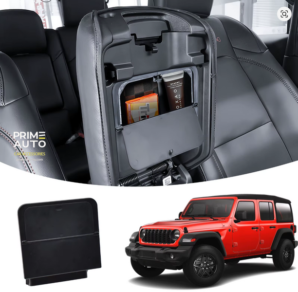 Скрытый ящик в подлокотник Jeep Gladiator 2020-2026 черный YIIBEII PACONSBOXJL PACONSBOXJL. фото