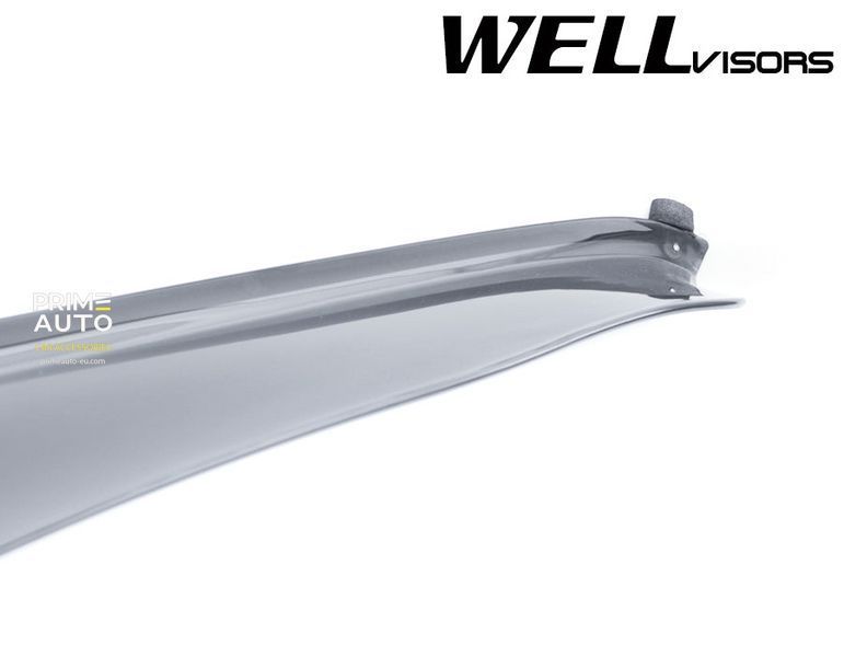 Window Deflectors 4pcs Set Off-Road Series Chevrolet;GMC Silverado;Sierra 2014-2018 Crew Cab Wellvisors 3-847CH014