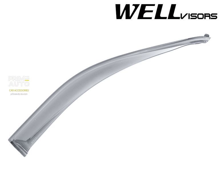 Window Deflectors 4pcs Set Off-Road Series Chevrolet;GMC Silverado;Sierra 2014-2018 Crew Cab Wellvisors 3-847CH014