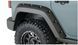 Fender Flares rear 2 PCs Jeep Wrangler JK Unlimited 2007-2018 Pocket-style black Bushwacker 10080-02