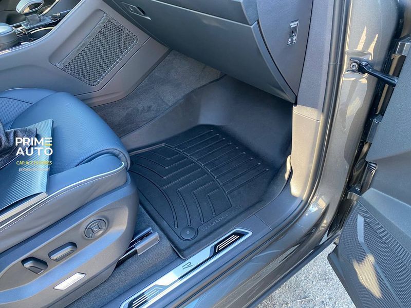 Килими автомобільні 3D Лайнери High Performance передні Volkswagen Touareg 2019 - 2026 чорний WeatherTech 4414881IM 4414881IM фото
