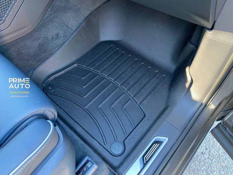 Килими автомобільні 3D Лайнери High Performance передні Volkswagen Touareg 2019 - 2026 чорний WeatherTech 4414881IM 4414881IM фото