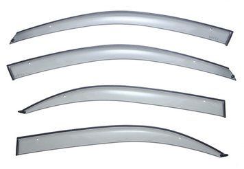 Window Deflectors 4pcs Set Premium Series Hyundai Sonata 2002-2005 Wellvisors 3-847HY006