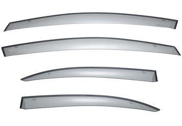 Window Deflectors 4pcs Set Premium Series Honda Civic 2006-2011 Sedan Wellvisors 3-847HD009