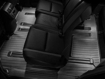 Car Mats 3D Liners One Piece - 2nd and 3rd Row Coverage Mazda CX-9 2007 - 2015 Black WeatherTech 441532