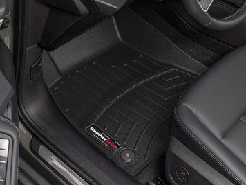 Covorașe cauciuc 3D Liners Front Audi A6 2026 + negru WeatherTech 4419561