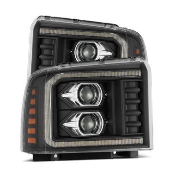 Lampy przednie Ford F-250 2005-2007 LED LUXX seria czarny AlphaRex 880317