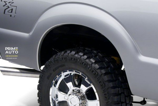 Розширювачі арок комплект 4 шт Ford F-250 Super Duty 2017-2022 Extended-A-style чорний Bushwacker 20943-02 20943-02 фото
