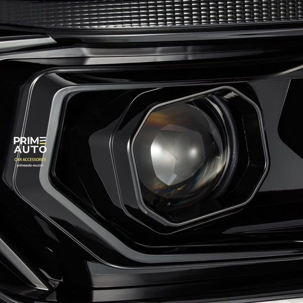 Front lights Toyota 4Runner 2010-2013 PRO series color Alpha-Black AlphaRex 880754