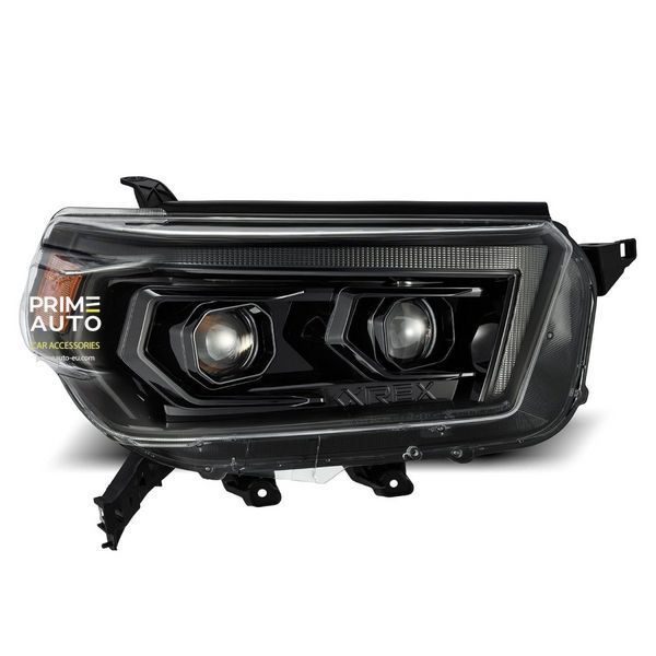 Front lights Toyota 4Runner 2010-2013 PRO series color Alpha-Black AlphaRex 880754