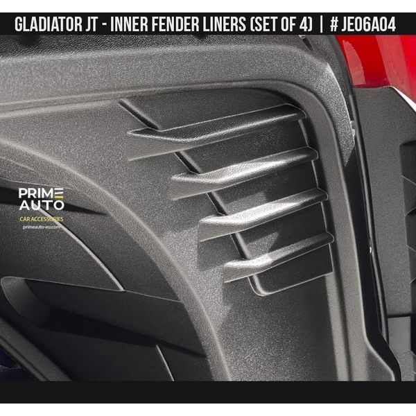 Podszewka Jeep Gladiator 2019-2025 czarny AIR DESIGN JE06A04