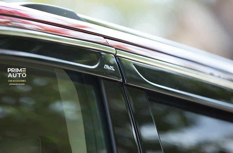 Window Deflectors 4 pcs Set Chevrolet Trax 2024-2025 VENTVISOR LOW PRO Dark Smoke AVS 894116