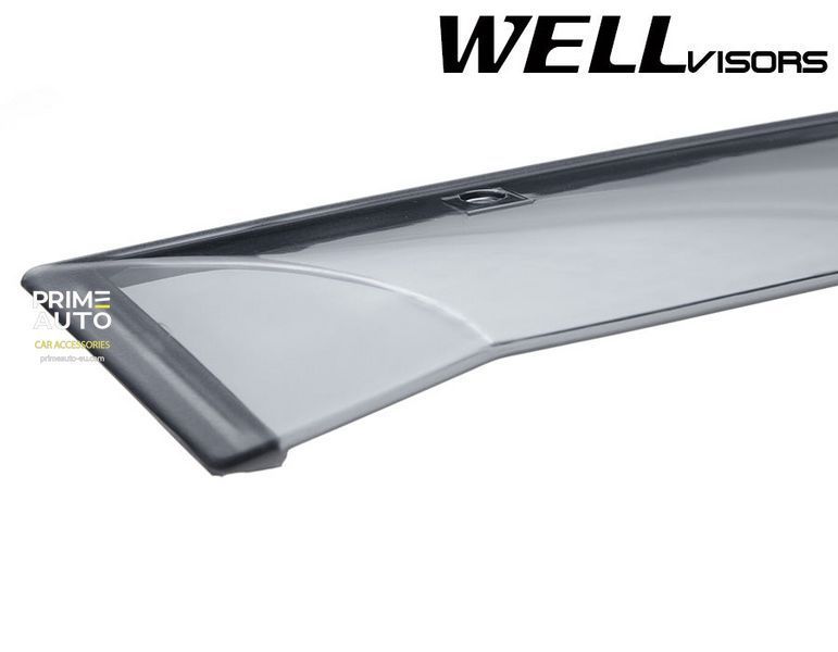 Owiewki do szyb samochodowych num 4 szt Premium seria Honda Civic 2006 - 2011 Sedan Wellvisors 3-847HD009