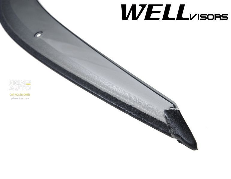 Window Deflectors 4pcs Set Premium Series Hyundai Sonata 2002-2005 Wellvisors 3-847HY006