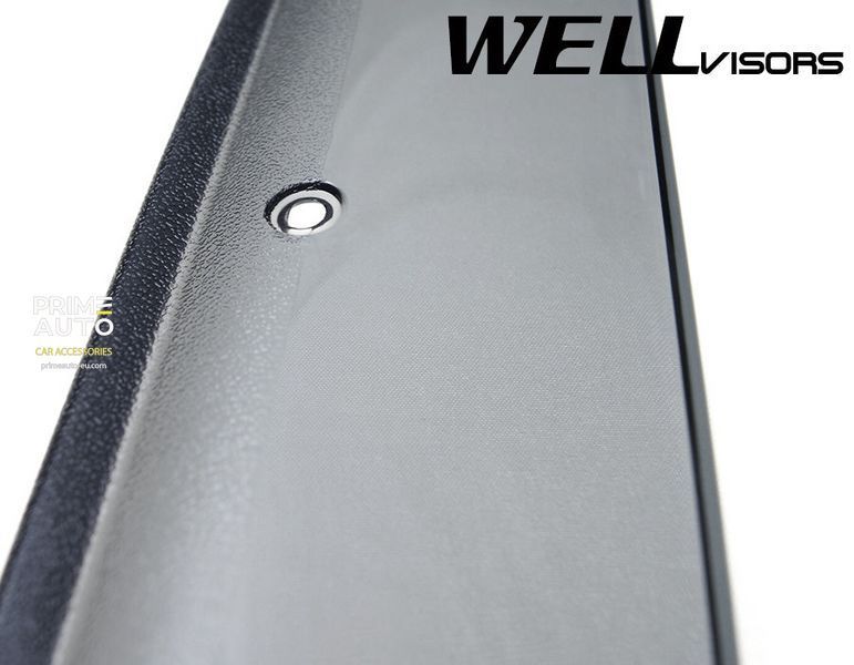 Window Deflectors 4pcs Set Premium Series Hyundai Sonata 2002-2005 Wellvisors 3-847HY006
