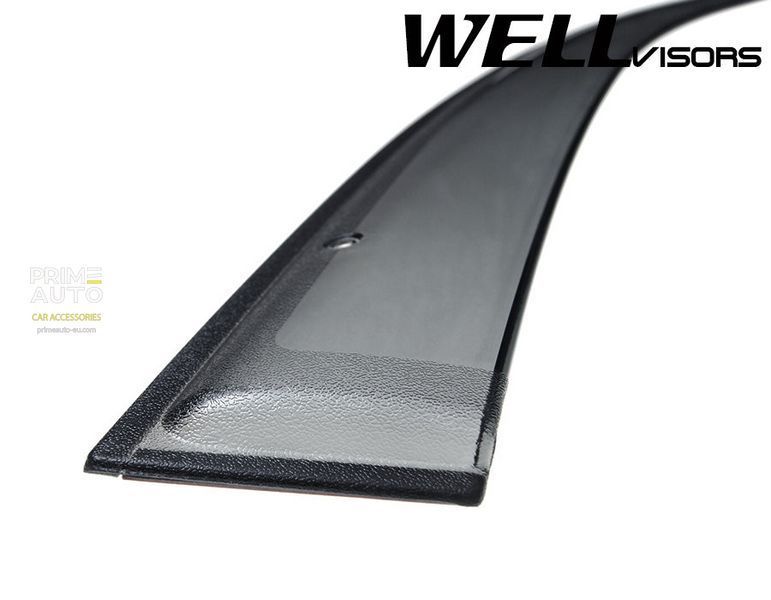 Window Deflectors 4pcs Set Premium Series Hyundai Sonata 2002-2005 Wellvisors 3-847HY006