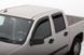 Window Deflectors 4 pcs Set Ford MAVERICK 2022-2025 Ventvisor OUTSIDE MOUNT Smoke AVS 94182