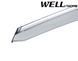 Дефлекторы окон к-т 4 шт с хромированным молдингом Honda Odyssey 2011 - 2017 Wellvisors 3-847HD025 3-847HD025 фото 9