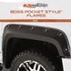 Poszerzenia nadkoli ustawić 4 szt GMC Sierra 2500/3500 HD 2011-2014 Boss Pocket-style czarny Bushwacker 40953-02