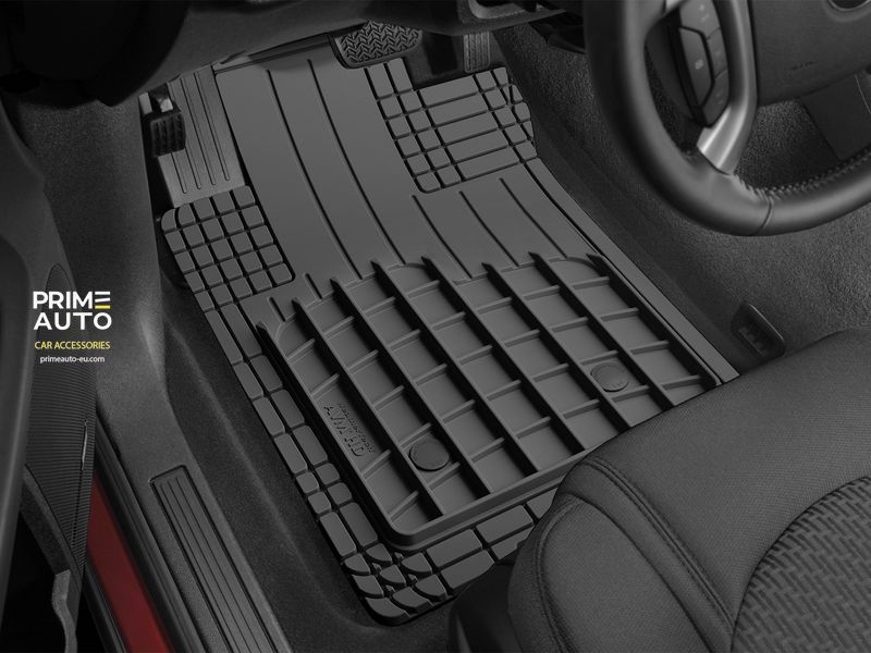 Covorașe universale din cauciuc cu o margine HeavyDuty negru WeatherTech 11AVMSBHD