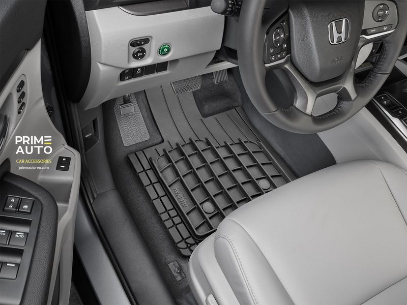 Covorașe universale din cauciuc cu o margine HeavyDuty negru WeatherTech 11AVMSBHD