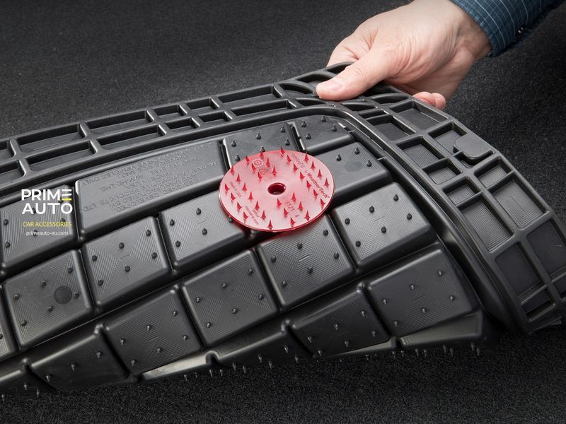 Covorașe universale din cauciuc cu o margine HeavyDuty negru WeatherTech 11AVMSBHD
