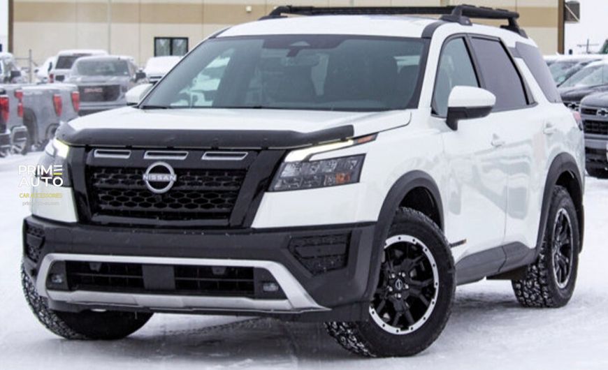 Deflektor maski Nissan Pathfinder 2022-2025 gładki FormFit HD13F22