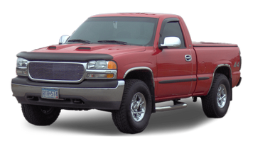 Дефлектор капота GMC Sierra 1500 1999-2007 гладкий FormFit HD23099 HD23099: фото