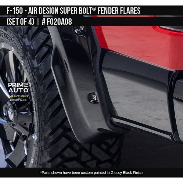 Фендера Ford F-150 2015-2017 черный AIR DESIGN FO20A08 FO20A08 фото