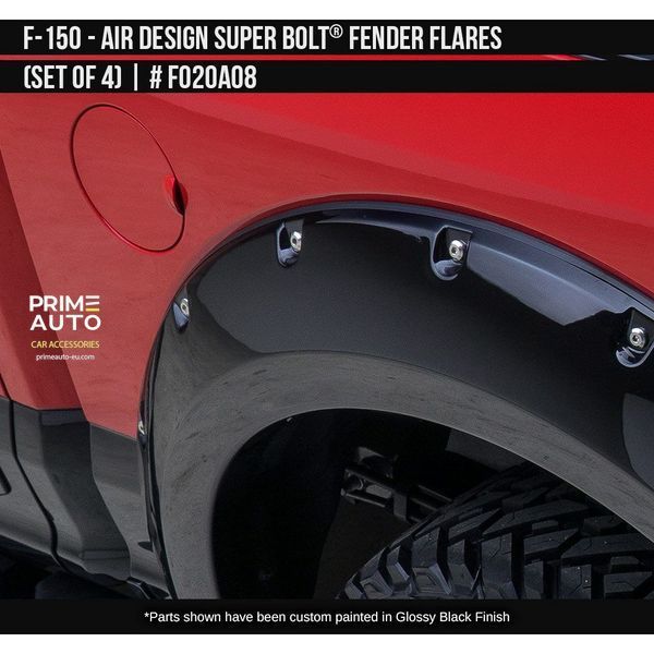 Фендера Ford F-150 2015-2017 черный AIR DESIGN FO20A08 FO20A08 фото