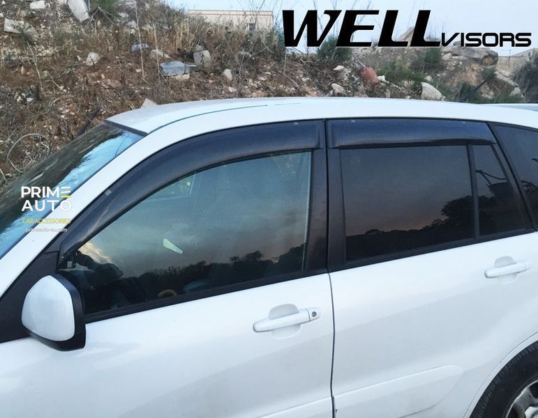 Дефлекторы окон к-т 4 шт Premium серия Toyota RAV4 2001 - 2005 4 дверей Wellvisors 3-847TY012 3-847TY012 фото