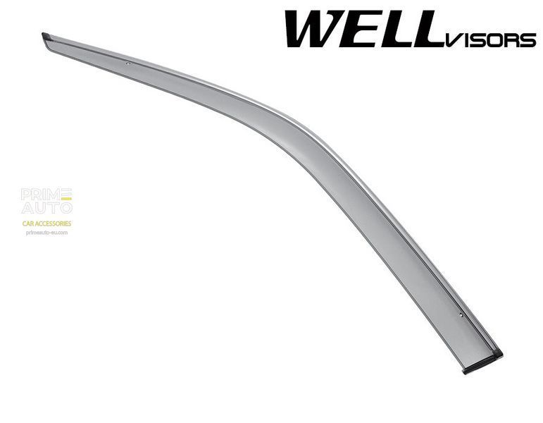 Owiewki do szyb samochodowych num 4 szt z chromowaną odlewanie Lexus LS 1995 - 2000 Wellvisors 3-847LX014