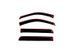 Window Deflectors 4 pcs Set Buick ENCORE 2013-2025 Ventvisor IN-CHANNEL Dark Smoke AVS 194446