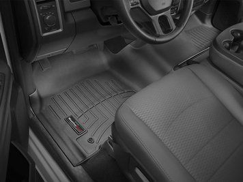 Covorașe cauciuc 3D Liners faţă &icirc;ntreg RAM/Dodge Ram 1500 Classic 2012 + negru WeatherTech