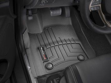 Car Mats 3D Liners Front Dodge Durango 2016+ Black WeatherTech 449301
