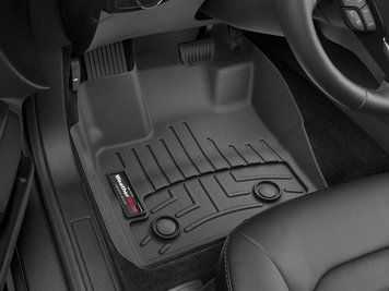 Car Mats 3D Liners Front Hyundai Ioniq 6 2023 - 2024 Black WeatherTech 4418081