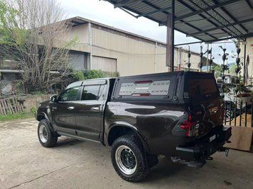 Aluminum HardTop Canopy pickup JUSNCAP Toyota Hilux 2026 + JD10H26
