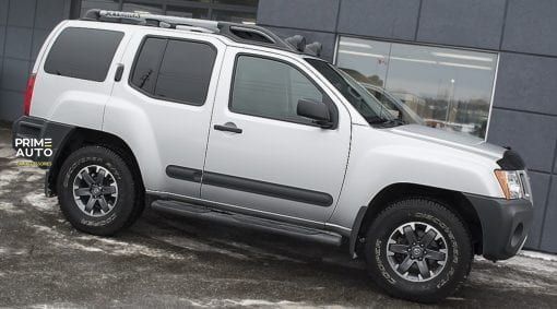 Deflektor maski Nissan Xterra 2005-2015 gładki FormFit HD13J05
