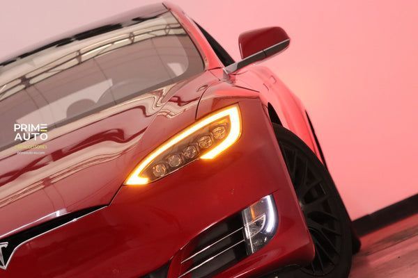 Front lights Tesla Model S 2012-2021 NOVA-Series Black AlphaRex 880877