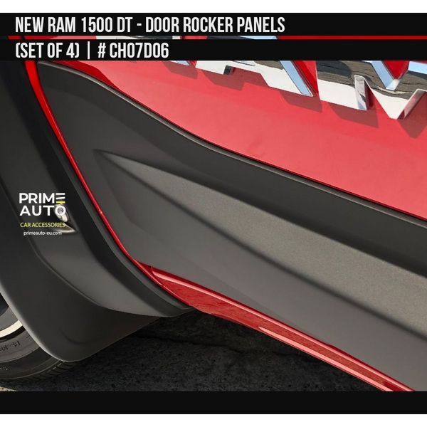Moluri SET Ram 1500 2019-2026 negru AIR DESIGN CH07D06