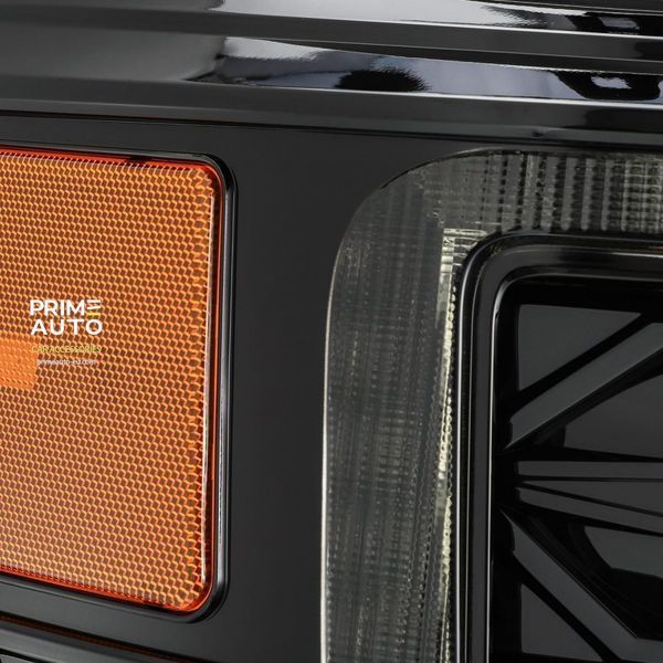 Lampy przednie Ford Super Duty 2011-2016 LED LUXX seria kolor Alpha-Black AlphaRex 880143