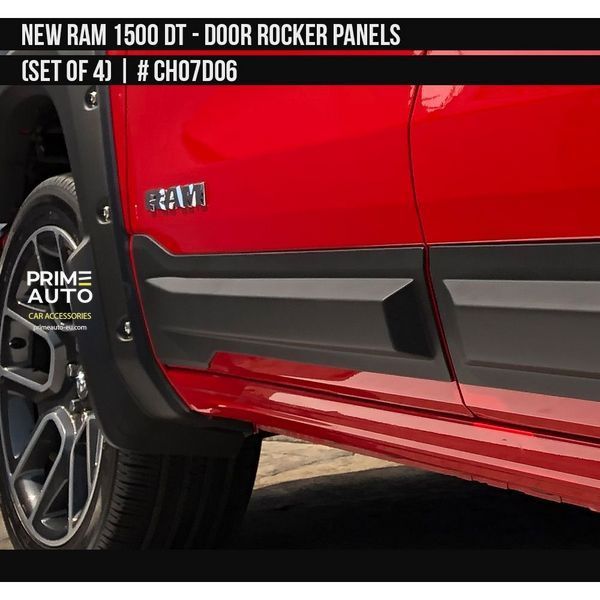 Moluri SET Ram 1500 2019-2026 negru AIR DESIGN CH07D06