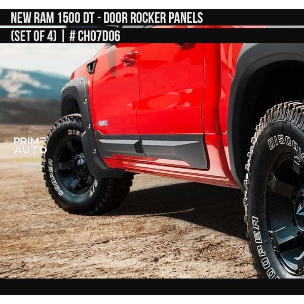 Moluri SET Ram 1500 2019-2026 negru AIR DESIGN CH07D06