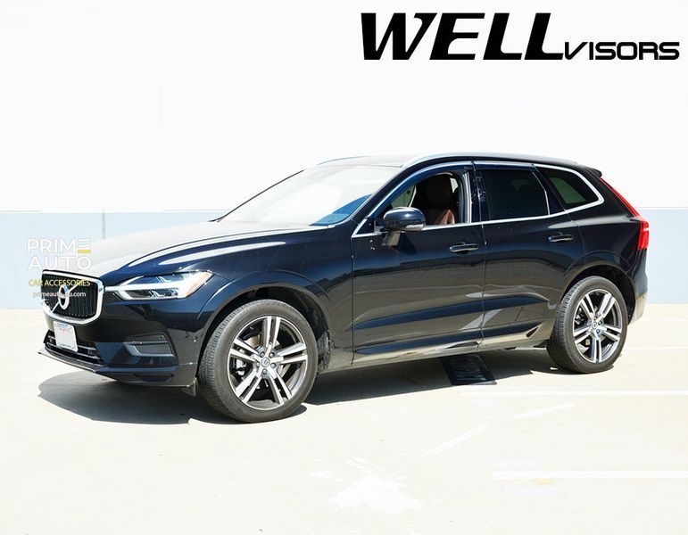 Дефлекторы окон к-т 4 шт с хромированным молдингом Volvo XC60 2018 - 2025 Wellvisors 3-847VO007 3-847VO007 фото