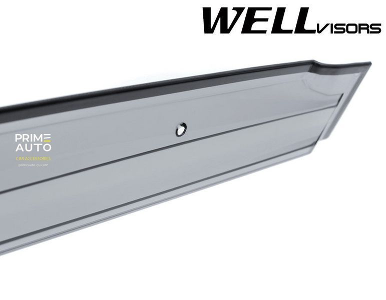 Window Deflectors 4pcs Set Premium Series Honda Civic 2012-2015 Sedan Wellvisors 3-847HD020